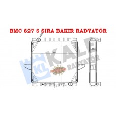 BMC PROFOSYONEL 827  5 SIRA  BAKIR  RADYATÖR  SÜPER  KOMPLE 822 832 ORJİNAL KALE  0819135PA 2K206328