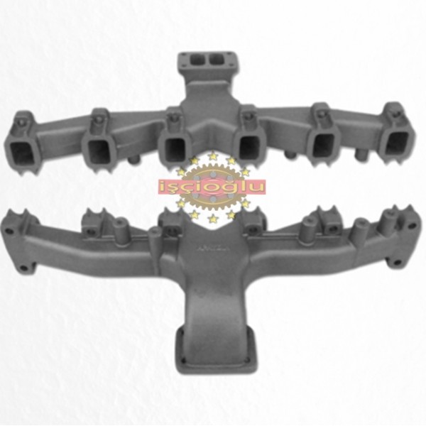 BMC FATİH 1625/25  PROFOSYONEL 522 620 624  EKSOZ EGSOZ MANİFOLDU KOMPLE 6 BT  (apaydın) 2K62680