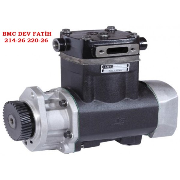 BMC DEV FATİH 214/26 220/26 HAVA KOMPRESÖRÜ KOMPLE ORJİNAL GÜRALSAN  4101040010