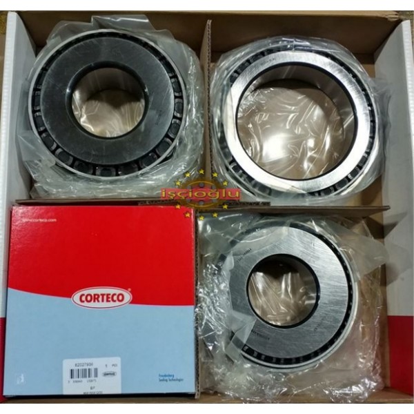 MERCEDES AXOR DEFRANSİYEL DİFRANSİYEL BİLYA RULMAN SETİ KEÇELİ ORJİNAL FAG  463012310 9483500123