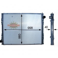 SCANİA  RADYATÖR  ÇERÇEVELİ NİSSENS ORJİNAL   64067A  1741588