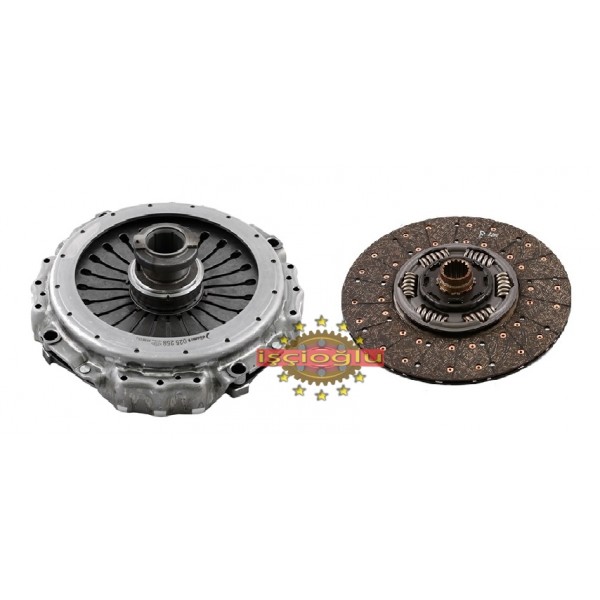 MERCEDES AXOR ACTROS DEBRİYAJ  BASKI BALATA  BİLYA  SETİ  OTOMATİK ŞANZUMAN  1840 1841-1844-1848 Euro 4/5 dönmez