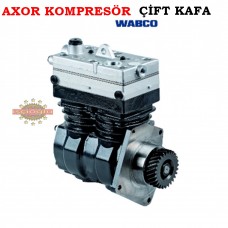 MERCEDES AXOR ÇİFT KAFA SİLİNDİR KOMPRESÖR KOMPLE ORJİNAL WABCO   9125101040