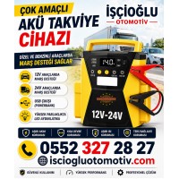 CASTU CS79 AKÜ TAKVİYE CİHAZI  12 / 24 VOLT ŞARJLI  98.000 mAH BATARYA  KAMYONT TIR OTOMOBİL İÇİN