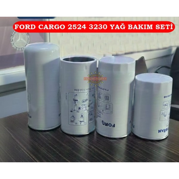 FORD CARGO YAĞ BAKIM SETİ  2524 3230  3235-1838-4030-1830-1826-1824  