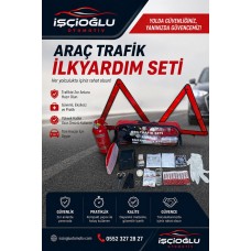 ARAÇ TRAFİK SETİ  İLKYARDIM SETİ  YANGIN SÖNDÜRÜCÜLÜ