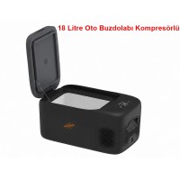 DEMMON DME18  18 LİTRE OTO BUZDOLABI KOMPRESÖRLÜ 12/24 VOLT 18LT