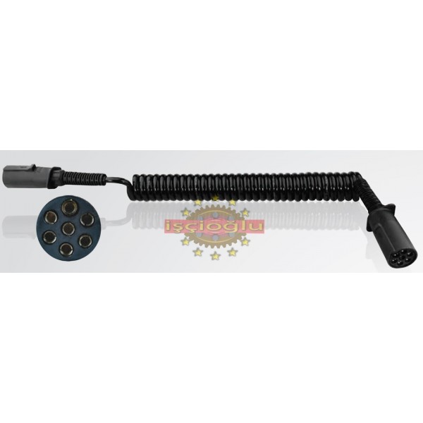 DORSE ELEKTRİK KABLOSU DİŞİ  4,5M POLİÜRATON  24V