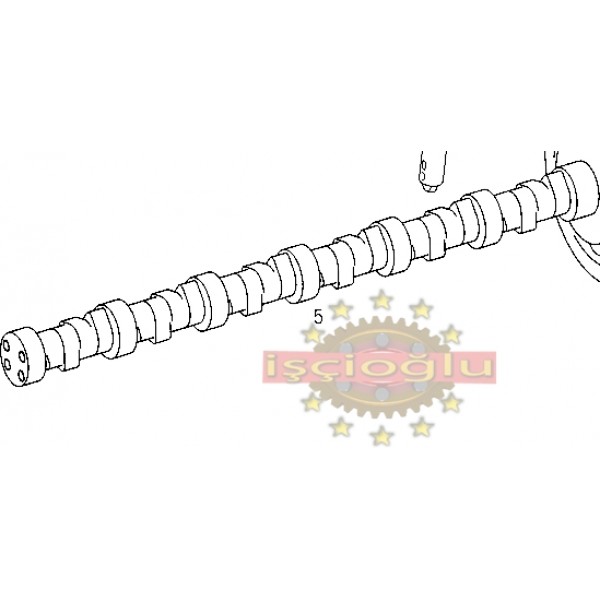 MERCEDES AXOR 4140 EKSANTRİK MİLİ  ORJİNAL MERCEDES BENZ 